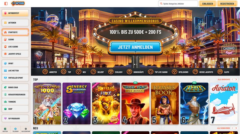 Experience Top-Class Gaming at Wynns Casino in Canada with Exclusive Promotions - overview